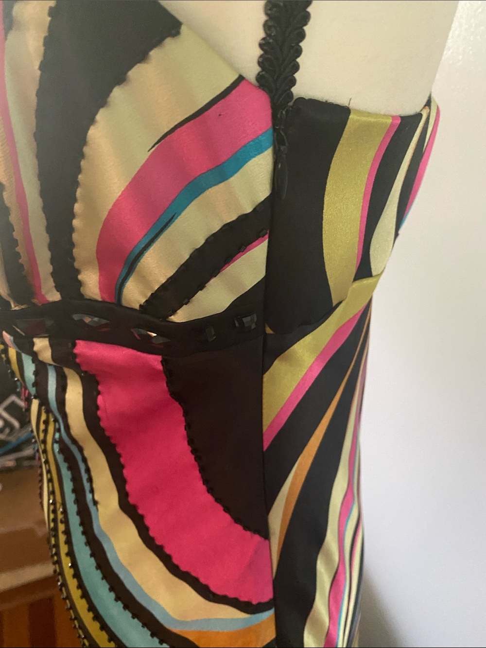 Dave & Johnny size 10 abstract formal party dress - Picture 4 of 9